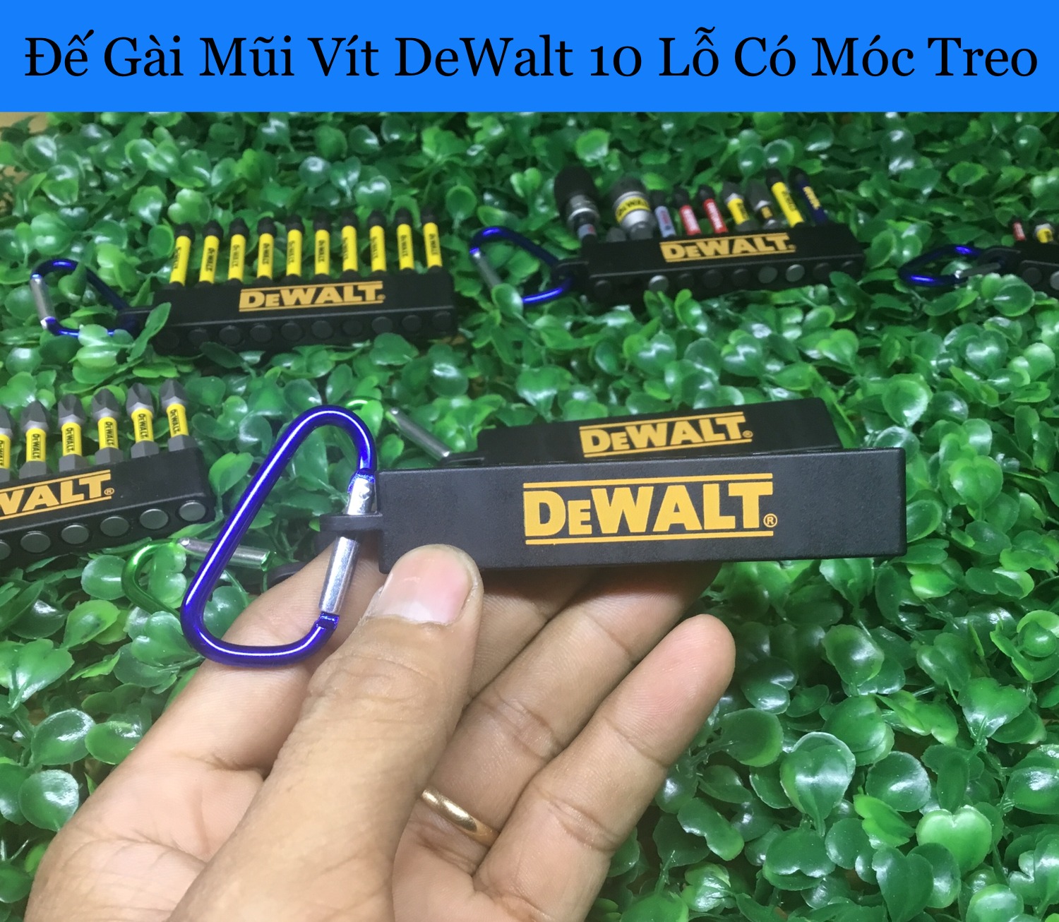 Đế Gài Mũi Vít 10 Lỗ Có Móc Treo