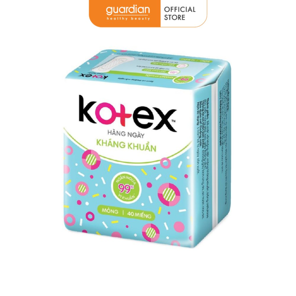 Băng vệ sinh Kotex hằng ngày hương tự nhiên (40 miếng) nhập khẩu