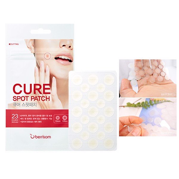 Miếng Dán Mụn Làm Dịu da Berrisom Cure Spot Patch - 23 miếng