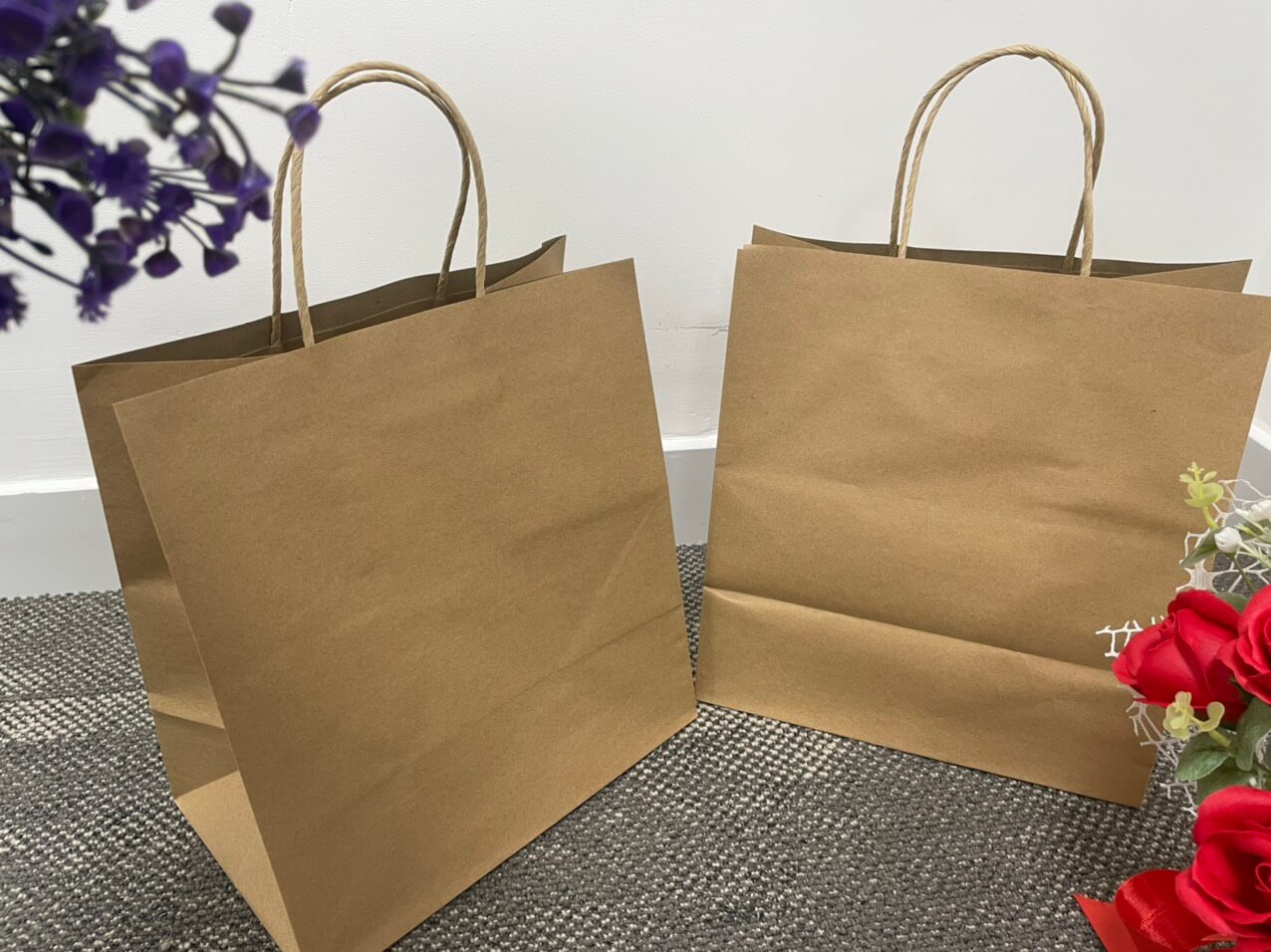 Combo 10 Túi giấy kraft nâu KT15 (30 x 27 x 17 cm)
