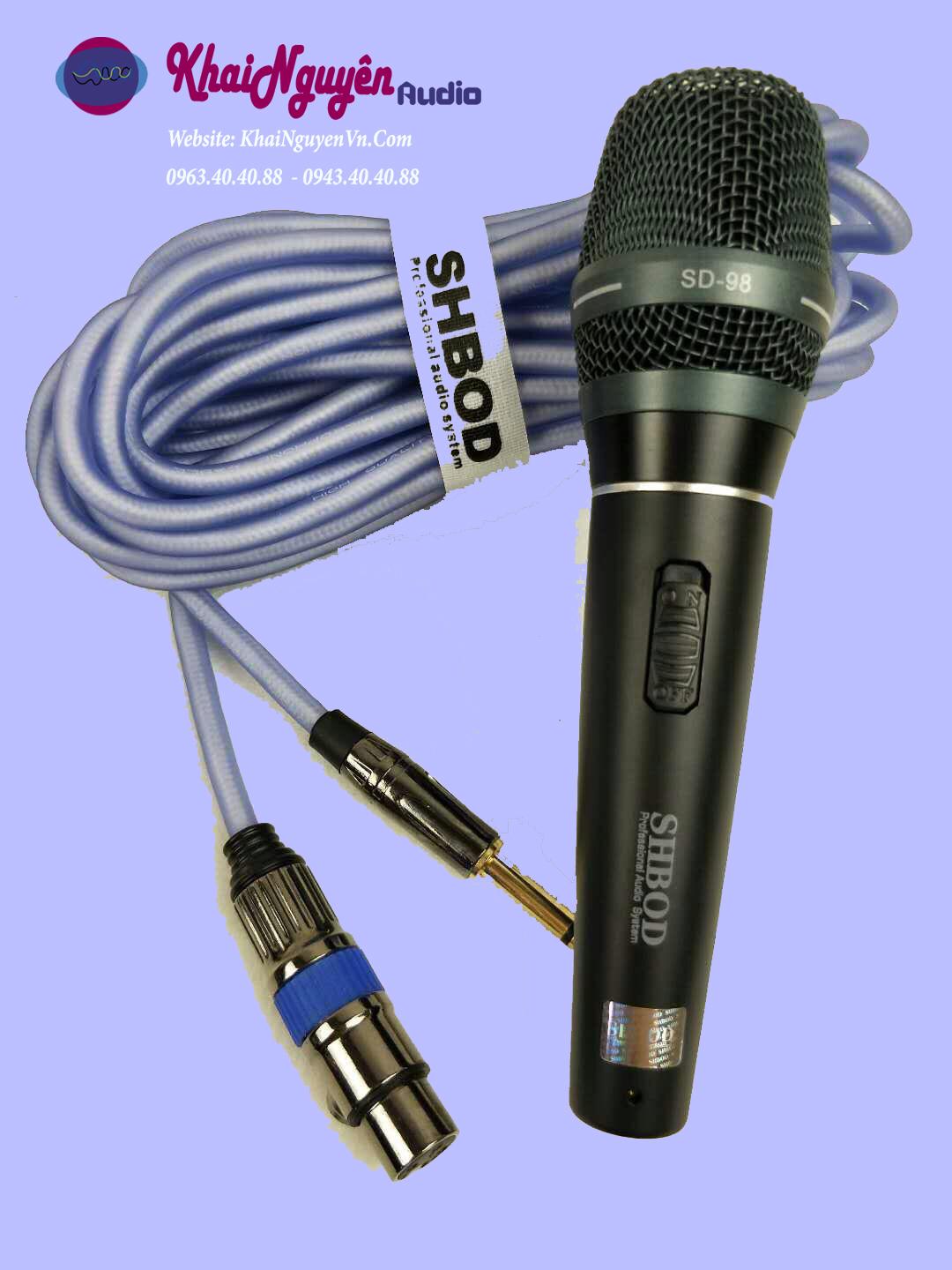 Mic dây cao cấp SHBOD SD-98