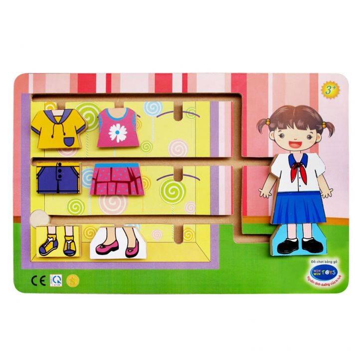 [Hoàn tiền 10%]Bộ Thời trang bé gái Winwintoys
