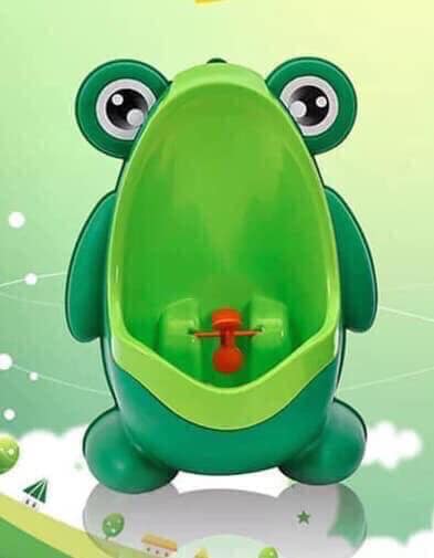 Bô tiểu, Bồn tiểu mini cho bé trai, dụng cụ tập đi vệ sinh, bô tiểu cho bé trai dán hoặc treo tường hình ếch con cute, cho bé từ 1 - 5 tuổi ( giao màu ngẫu nhiên )