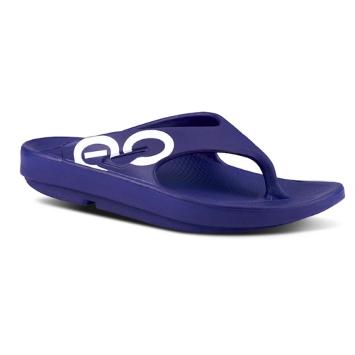 Dép oofos quai kẹp xanh navy
