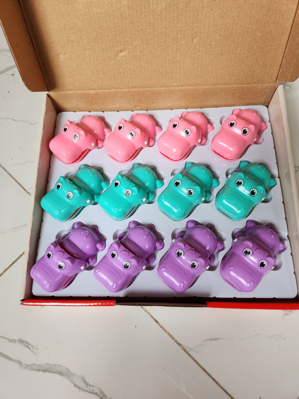 Đồ chơi Cá sấu/cá mập/hà mã cắn tay có 3 loại to nhỏ cho bé - đồ chơi giải trí vui nhộn