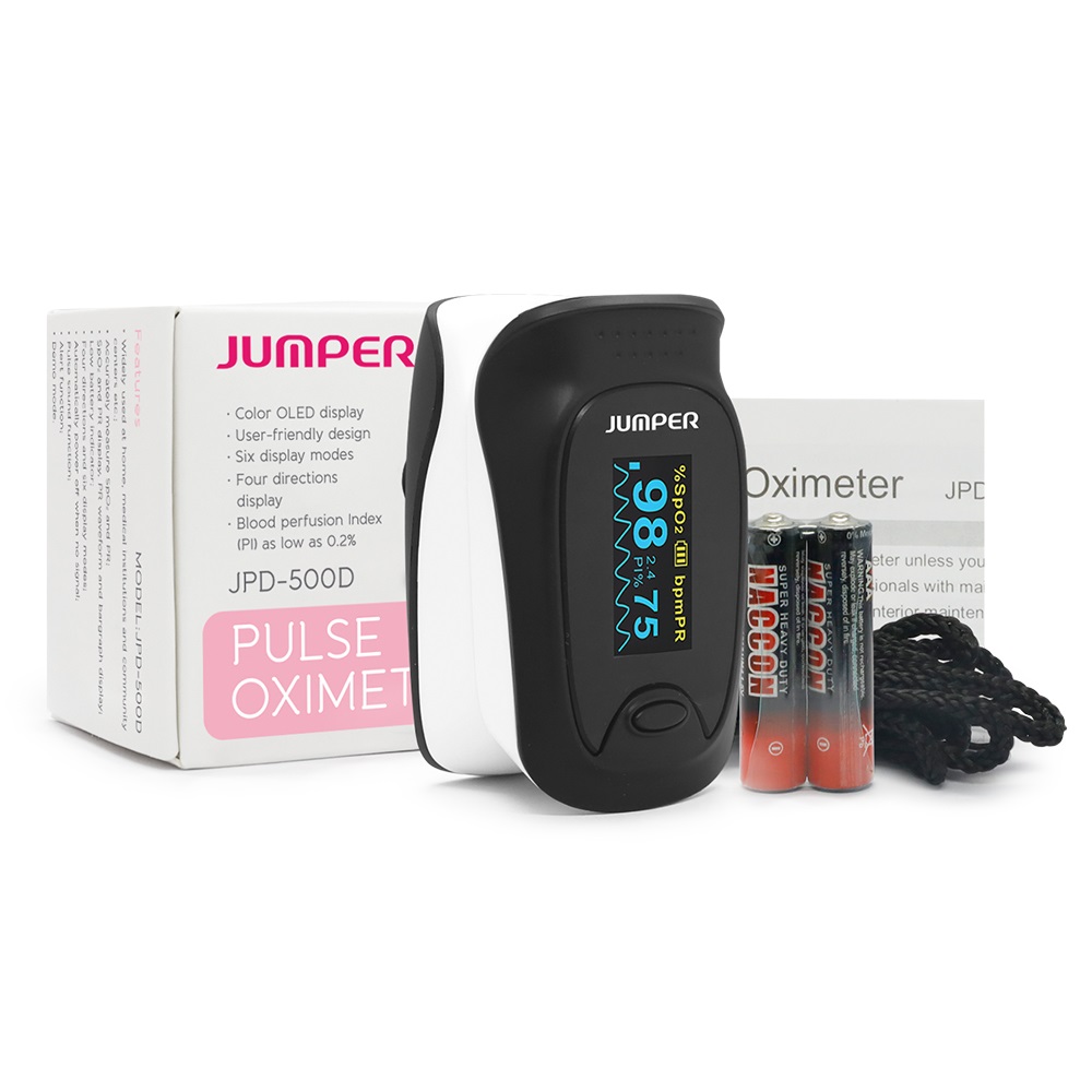Máy đo nồng độ oxy máu Spo2 Jumper JPD-500D