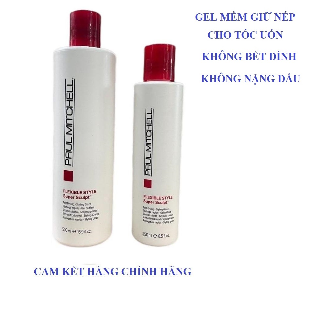 (Usa) Paul Mitchell Super Sculpt Soft Gel for Creating Curls, with a Very Fragrant Green Apple Scent That Doesn'T Stick to Your Hair.