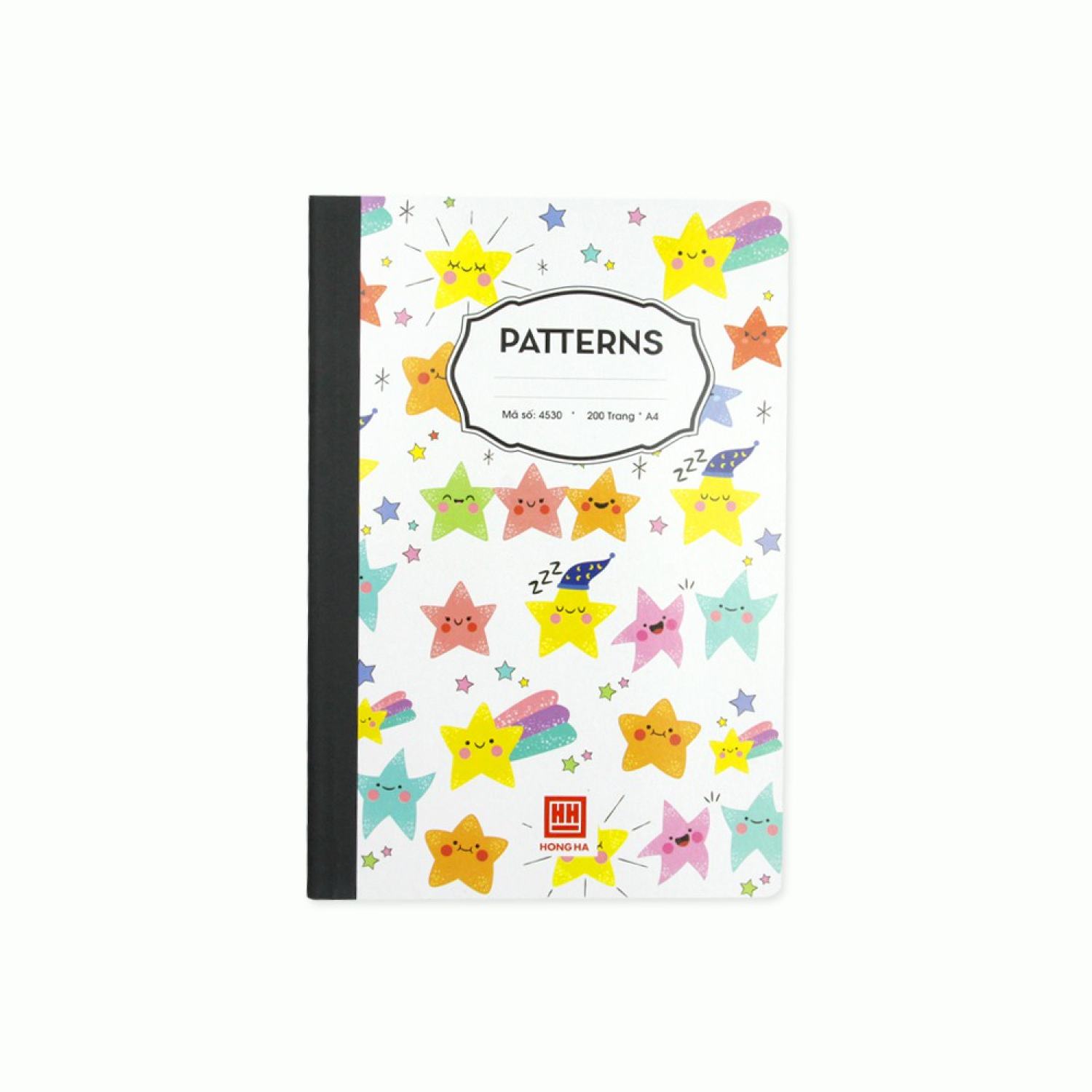 Sổ kẻ ngang 200 trang Patterns Hồng Hà (4530) Chất lượng