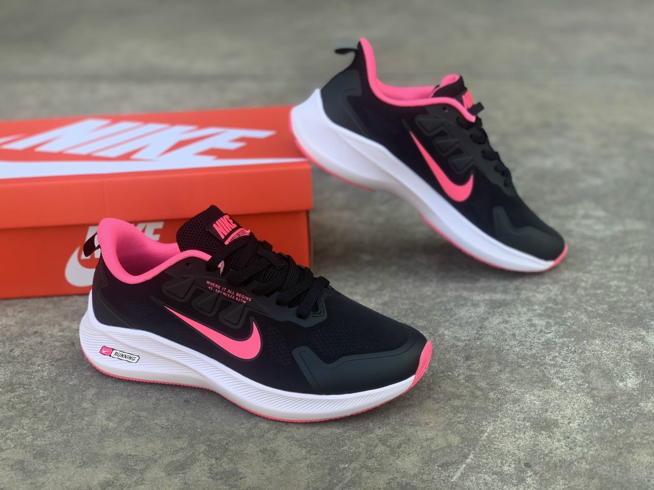 ( Free Ship - Tặng Tất Chính Hãng ) Giày Thể Thao chạy bộ Nữ Nike Air Relentless 1