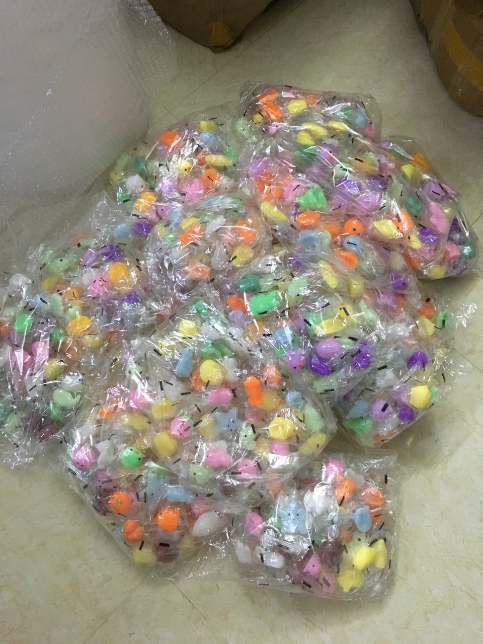 Sét 10 Squishy mochi hình thú siêu dễ thương