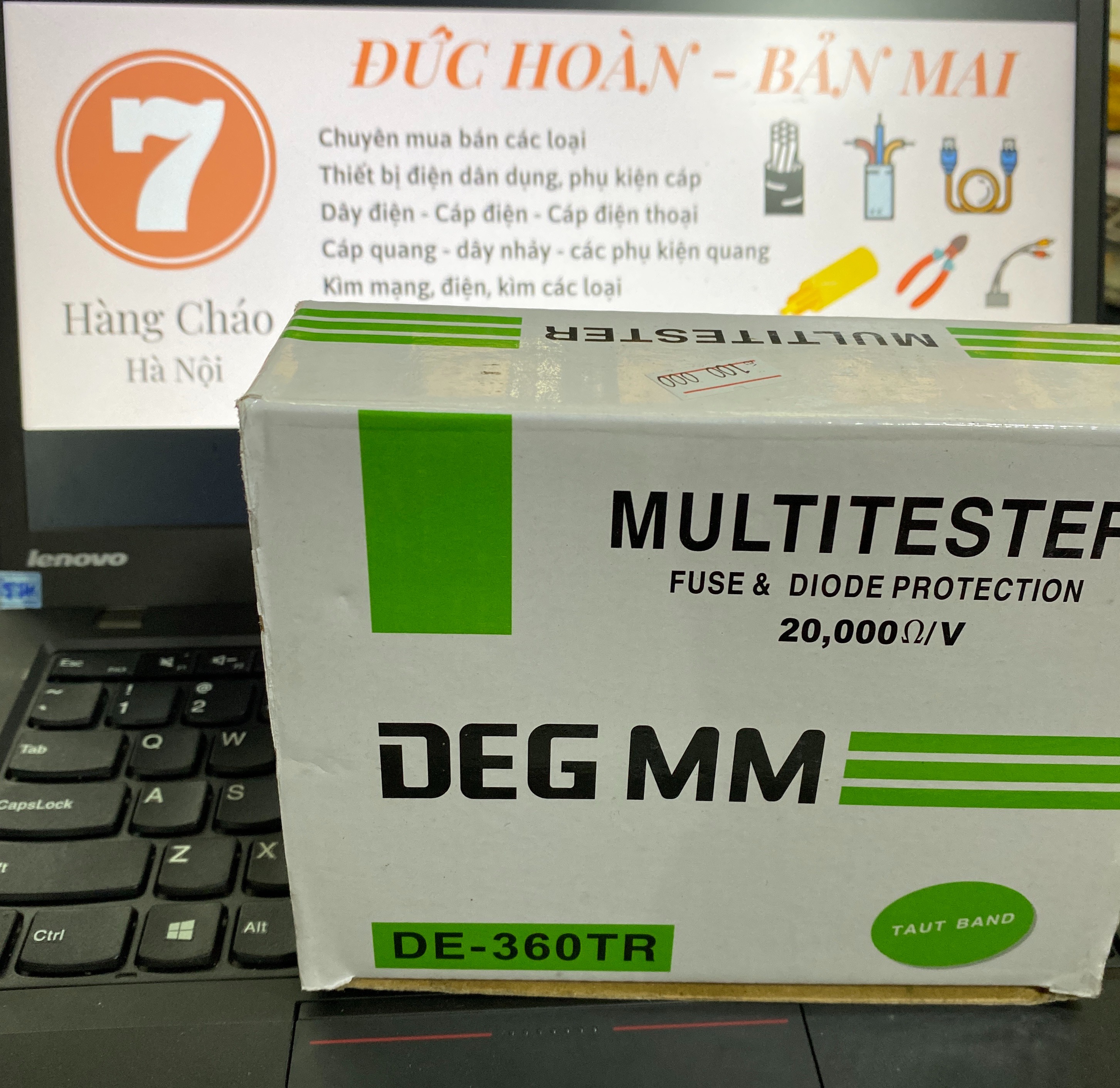 Đồng hồ vạn năng DE-360TR