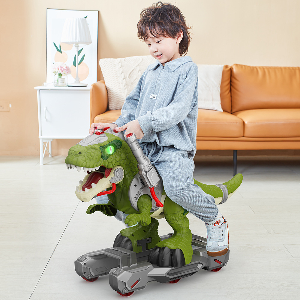 Xe chòi chân kích thước lớn mẫu khủng long T-Rex
