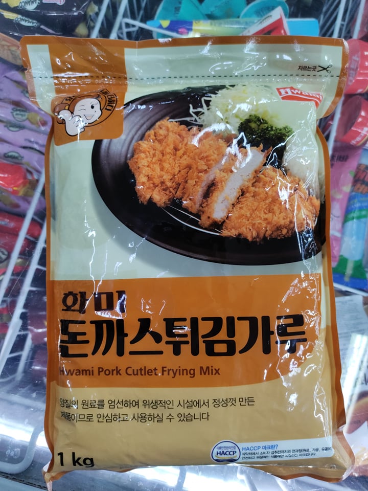 Bột chiên xù thịt lợn, thịt heo Tonkatsu hàn quốc 1kg - 돈까스 튀김가루