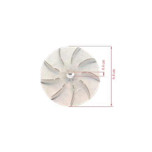 CÁNH QUẠT MÁY SẤY TÓC AC 9 CÁNH TRỤC 4MM
