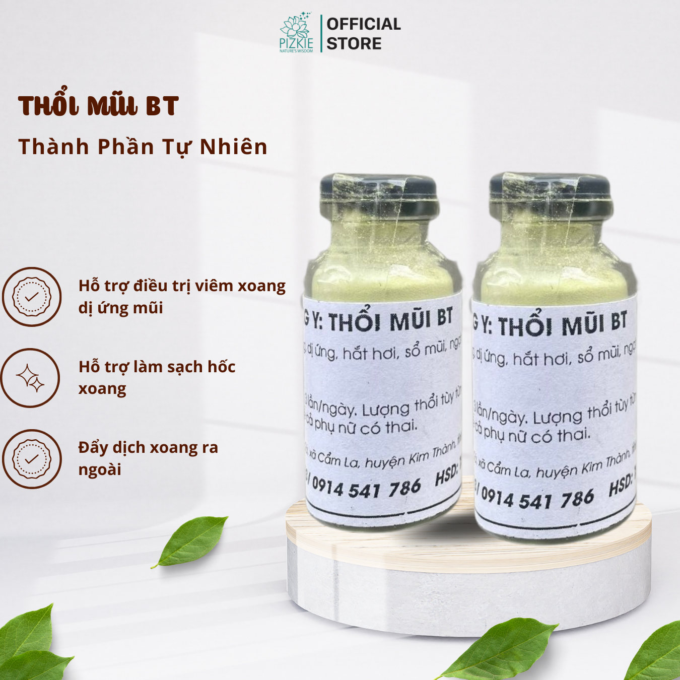 Thổi Mũi BT Giảm Hắt Hơi Sổ Mũi, Ngạt Mũi