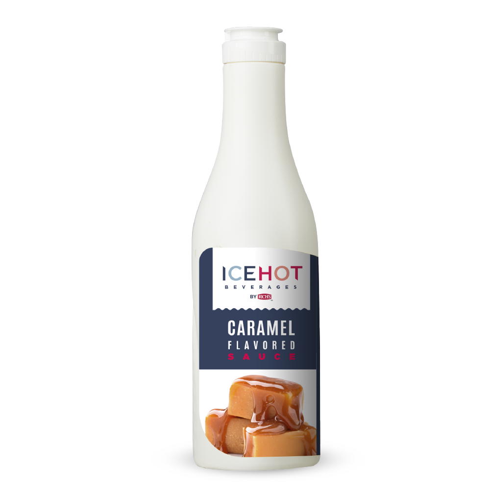 Sốt Pha Chế ICEHOT Caramel Chai 1Kg  [07640]