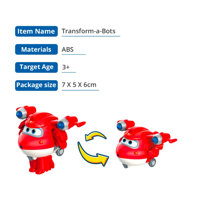 Đội bay siêu đẳng superwings mini siêu cấp biến hình robot - Lobikids
