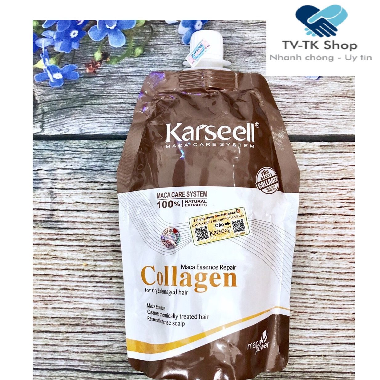 Dầu Ủ Tóc Collagen Karsell Phục Hồi Tóc Chuyên Sâu - Mẫu mới