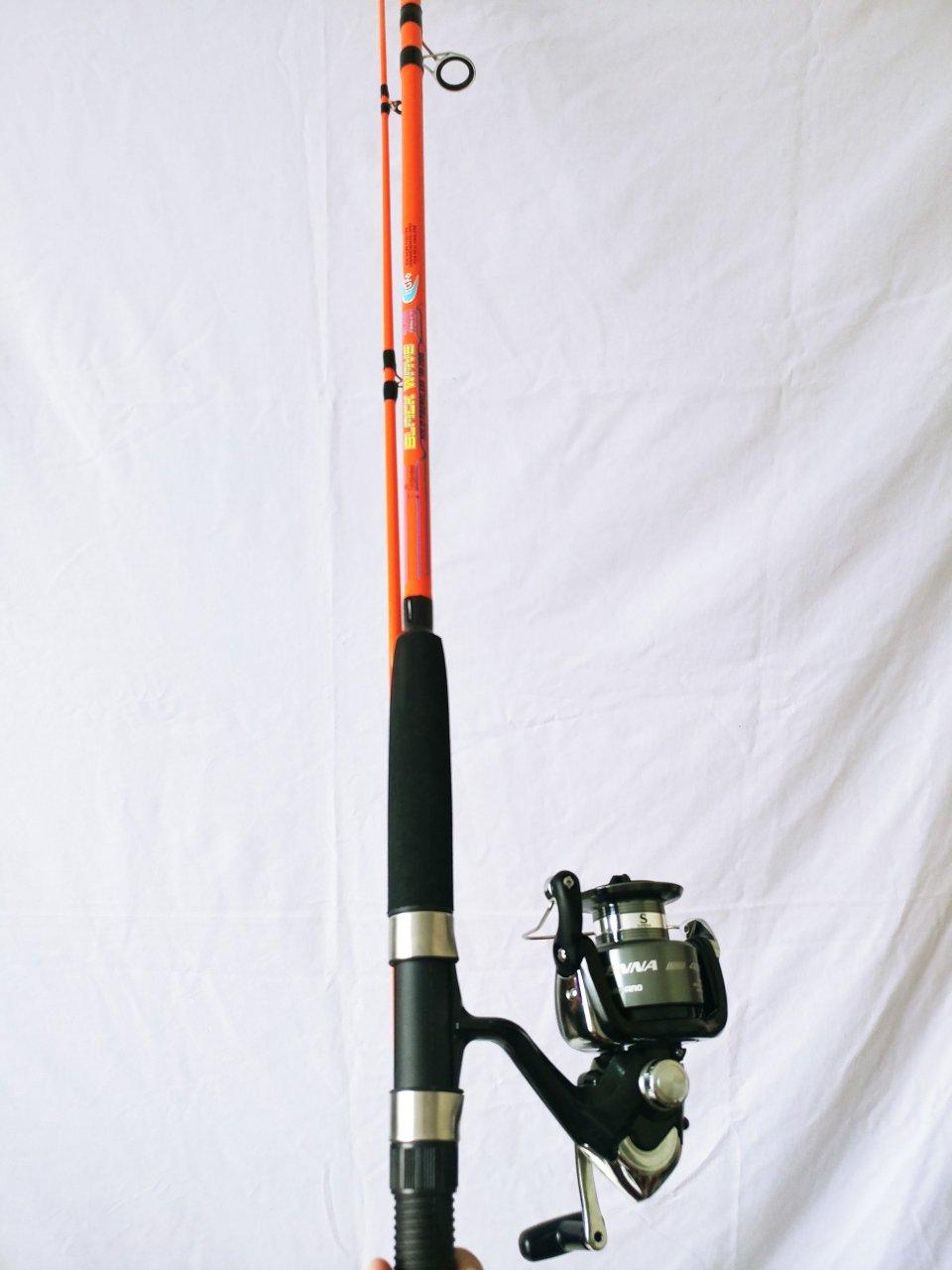 [HCM]SÉT CẦN Black Wave Và MÁY CÂU SHIMANO SIENNA 4000FE