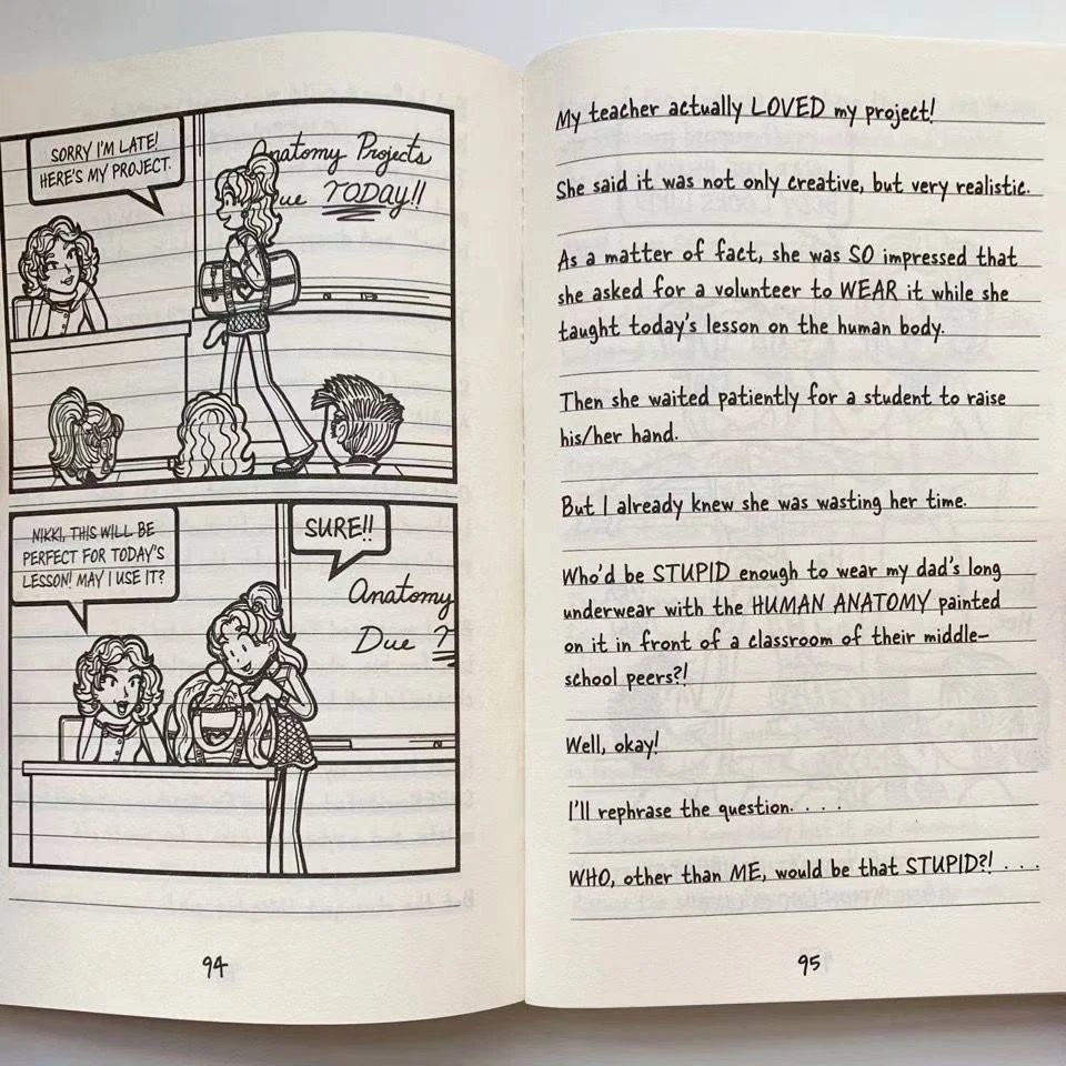 Bộ nhập Full boxset 18q - Dork Diaries - Original - Có hộp đựng