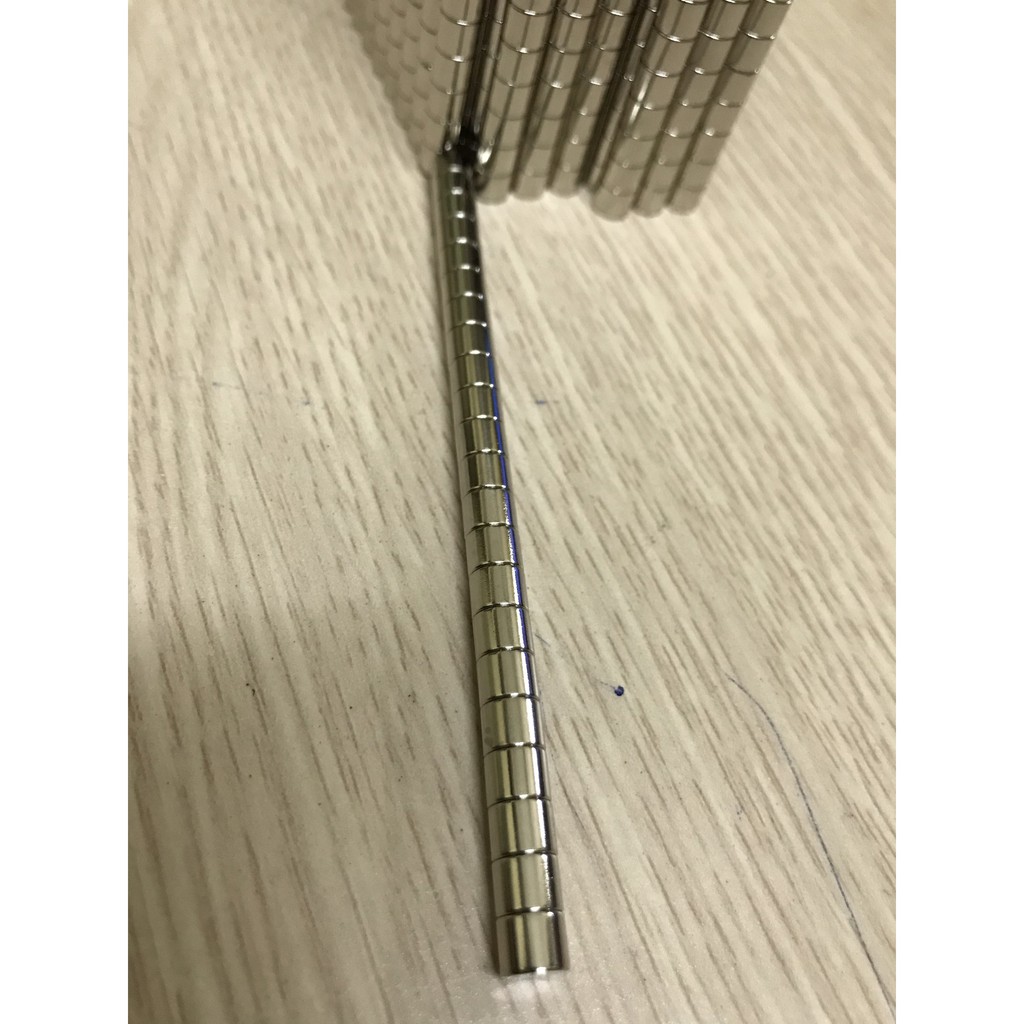 Nam châm đất hiếm hình trụ tròn d6*5mm