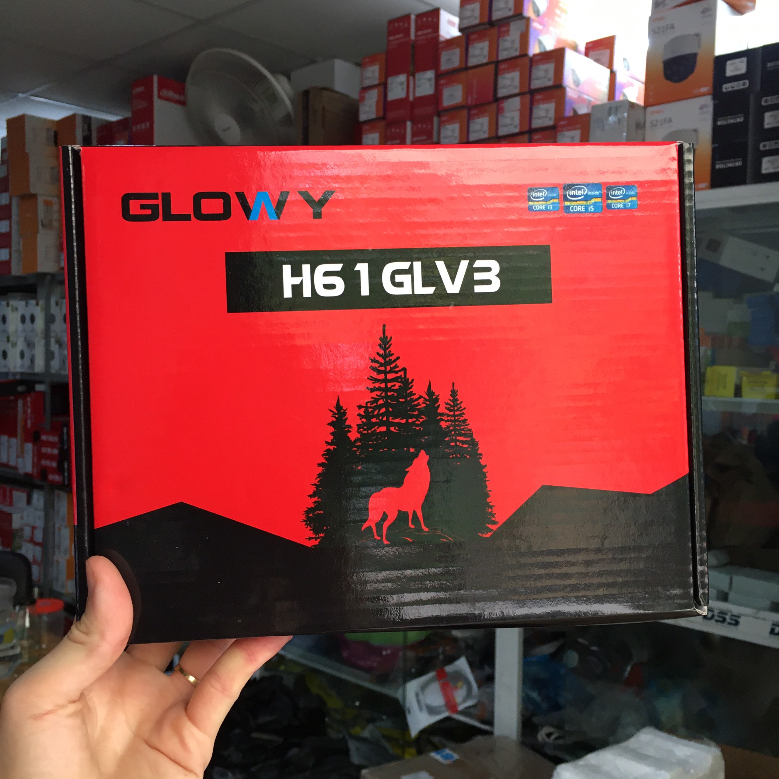 Bo mạch chủ - Mainboard Glowy H61 bảo hành 24 tháng