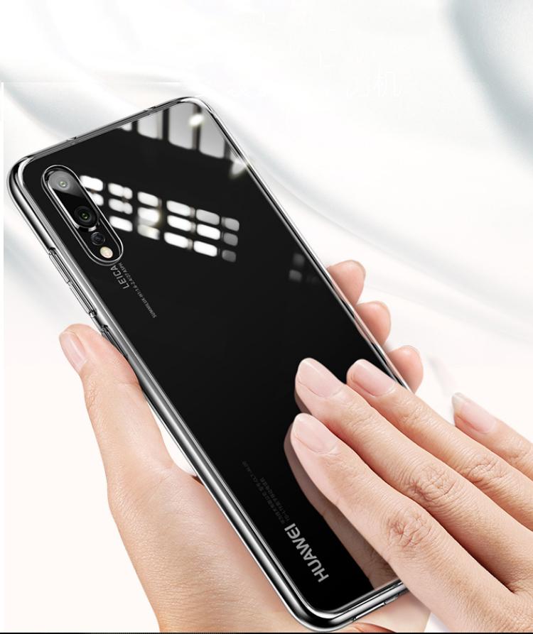 Ốp Lưng Silicon Trong Suốt Cho Huawei Y9-2019