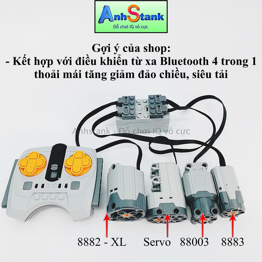 Motor đồ chơi Cỡ M 8883 Tương Thích 9686-Education-technic