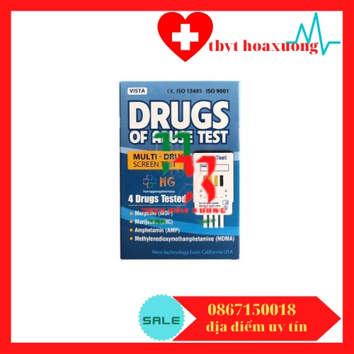 [Nhập Khẩu] Que Thử Ma Tuý 4 Chân DRUGS