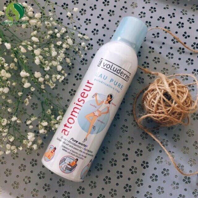 [HCM]Xịt khoáng Evoluderm Atomiseur Eau Pure 150ml