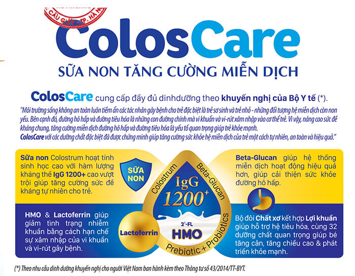 Sữa bột Nutricare ColosCare 0+ 400g