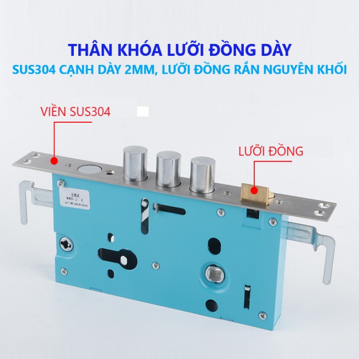 KHÓA CỬA TAY GẠT INOX CAO CẤP
