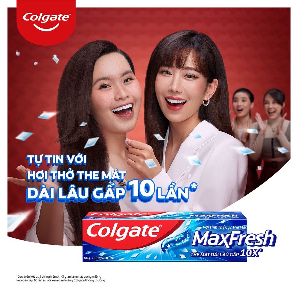 Tặng bàn chải Kem đánh răng Colgate Maxfresh 230g
