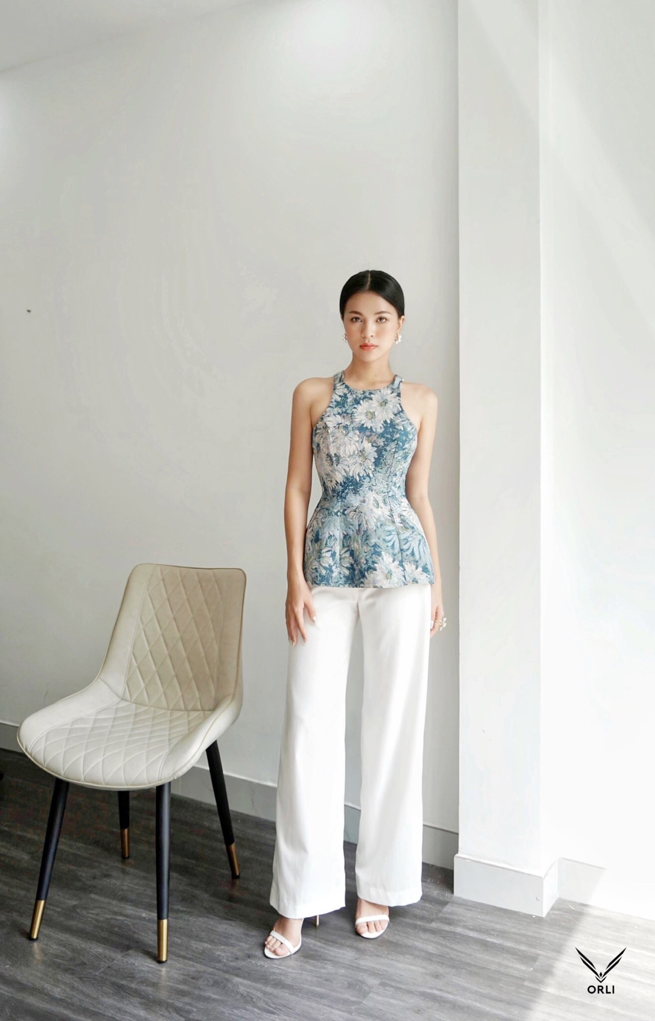 Quần tây trắng, White Trouser - ORLI LABEL