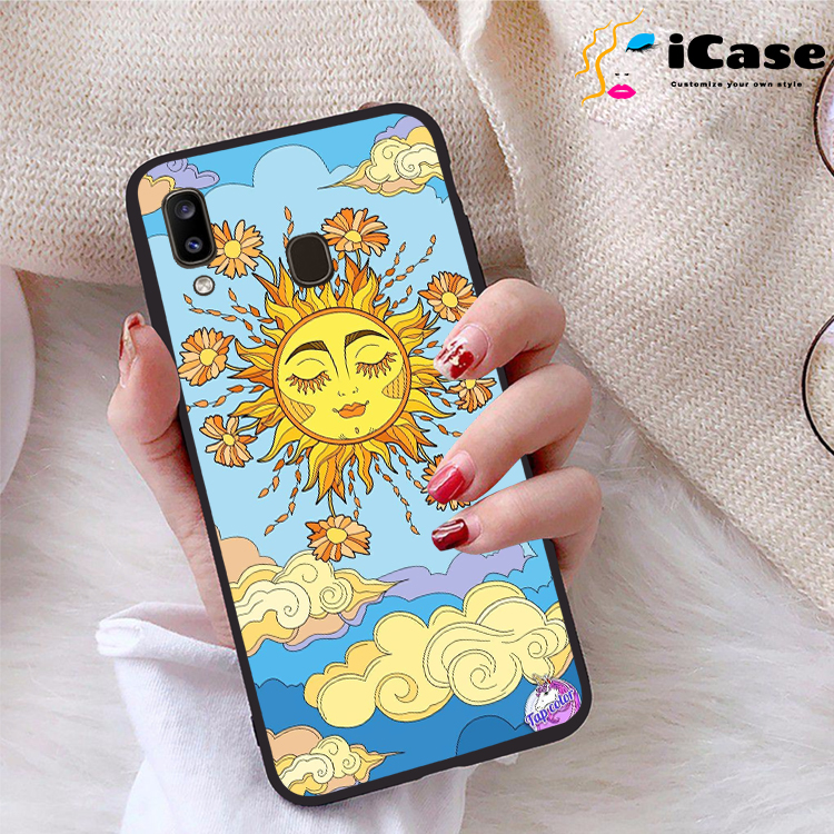 Ốp lưng Samsung Galaxy A20 viền dẻo TPU BST SUN