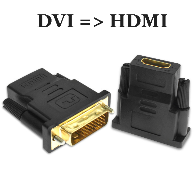 Đầu chuyển đổi dvi sang hdmi chất lượng hd - dvi 24+1 - dvi to hdmi