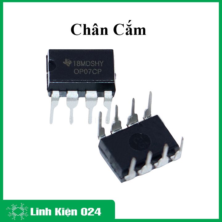 IC chức năng OPAMP OP07 DIP8/SOP8