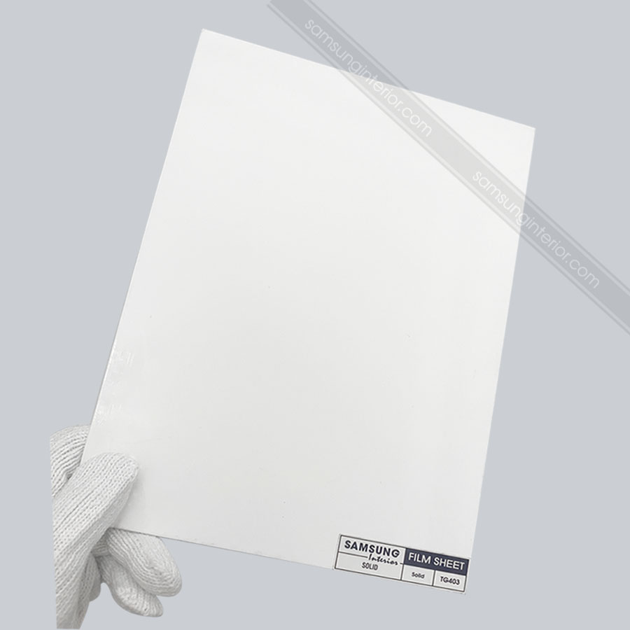 Giấy Dán Tường Hàn Quốc Chống Nước, Chất Liệu PVC (Phim Dán Nội Thất) - TG403 SOLID