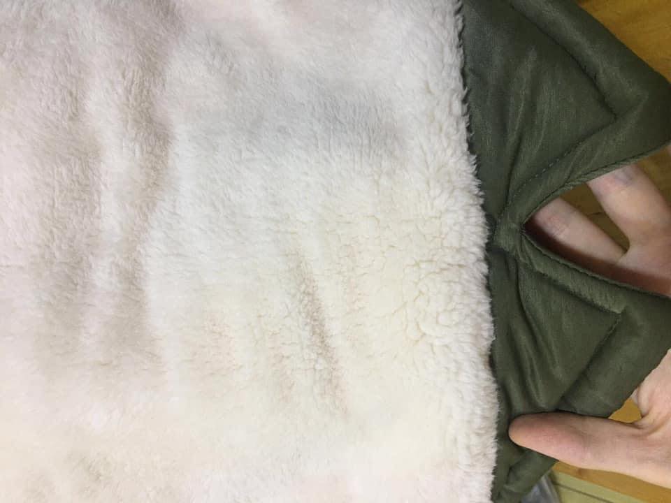 parka lót lông cừu siêu ấm cho các con