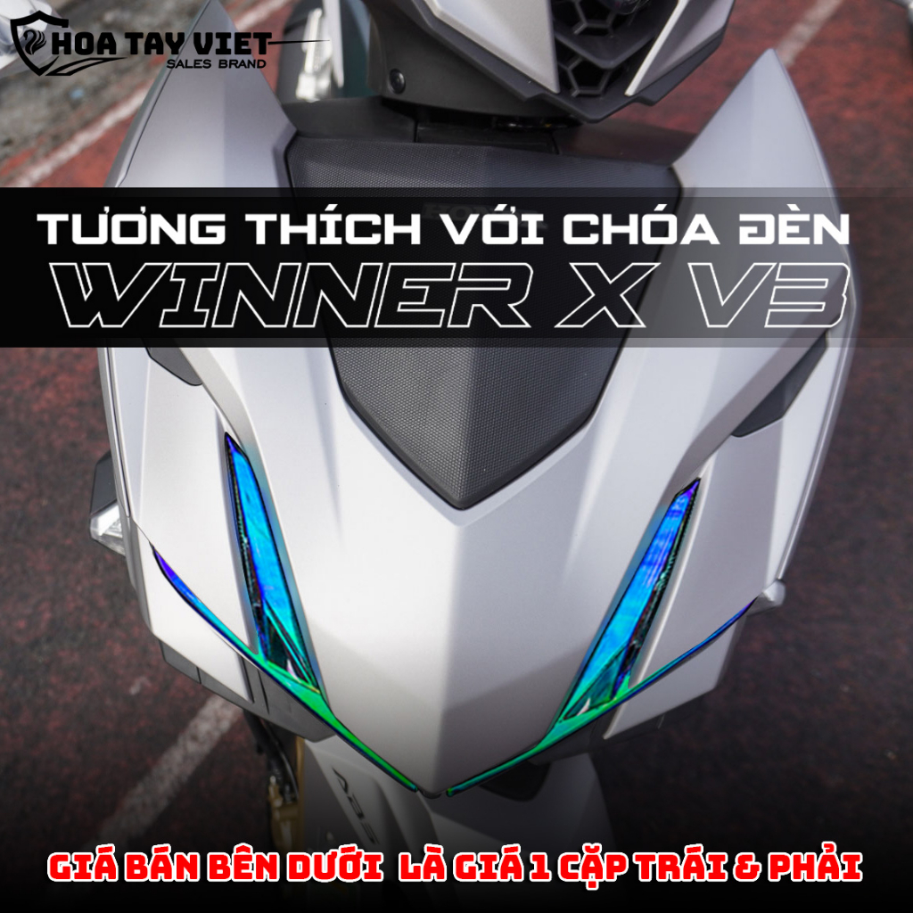 Decal Định Vị Winner X Honda Rs-X Chuyển Màu Demi Winner X 3 Lớp Chống Trầy Và Nổi Bật
