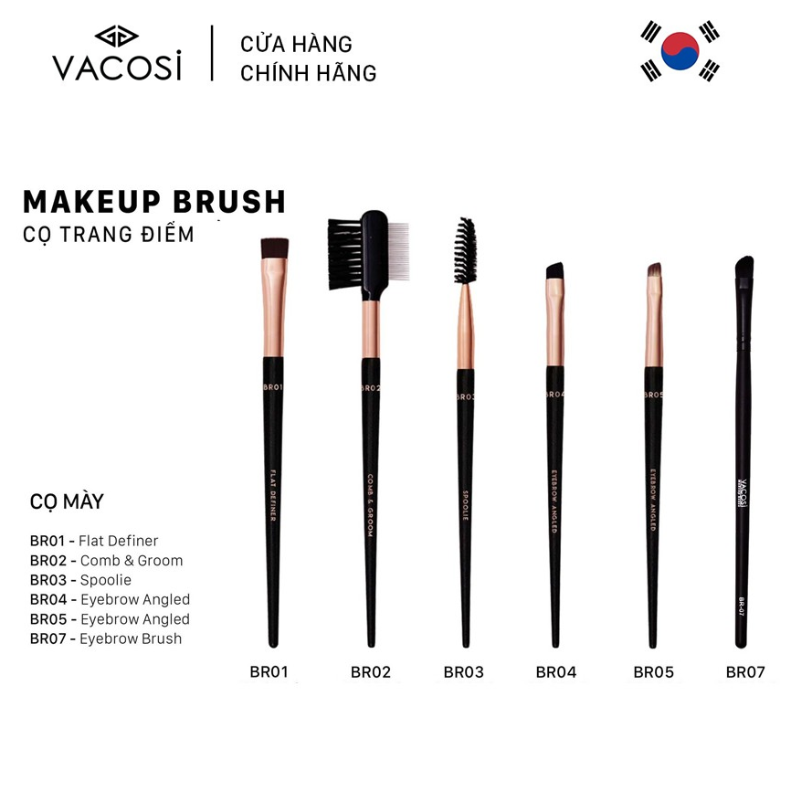 [HCM] Vacosi Cọ Mày Hàn Quốc Make Up Brush [Nhiều Loại]