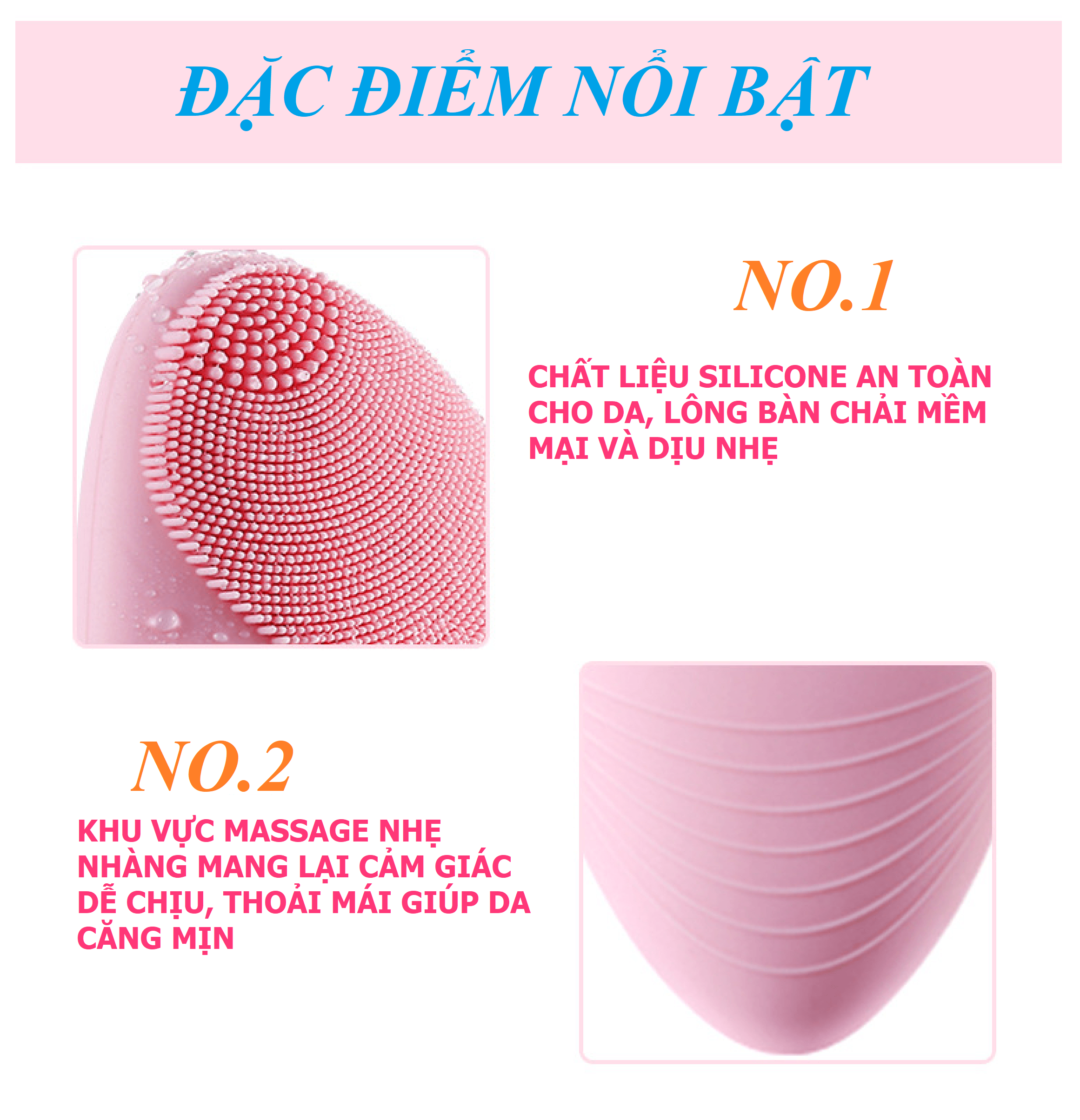 [BH 1 ĐỔI 1] Máy rửa mặt AIKEDILI SONIC SUMMER LOOK