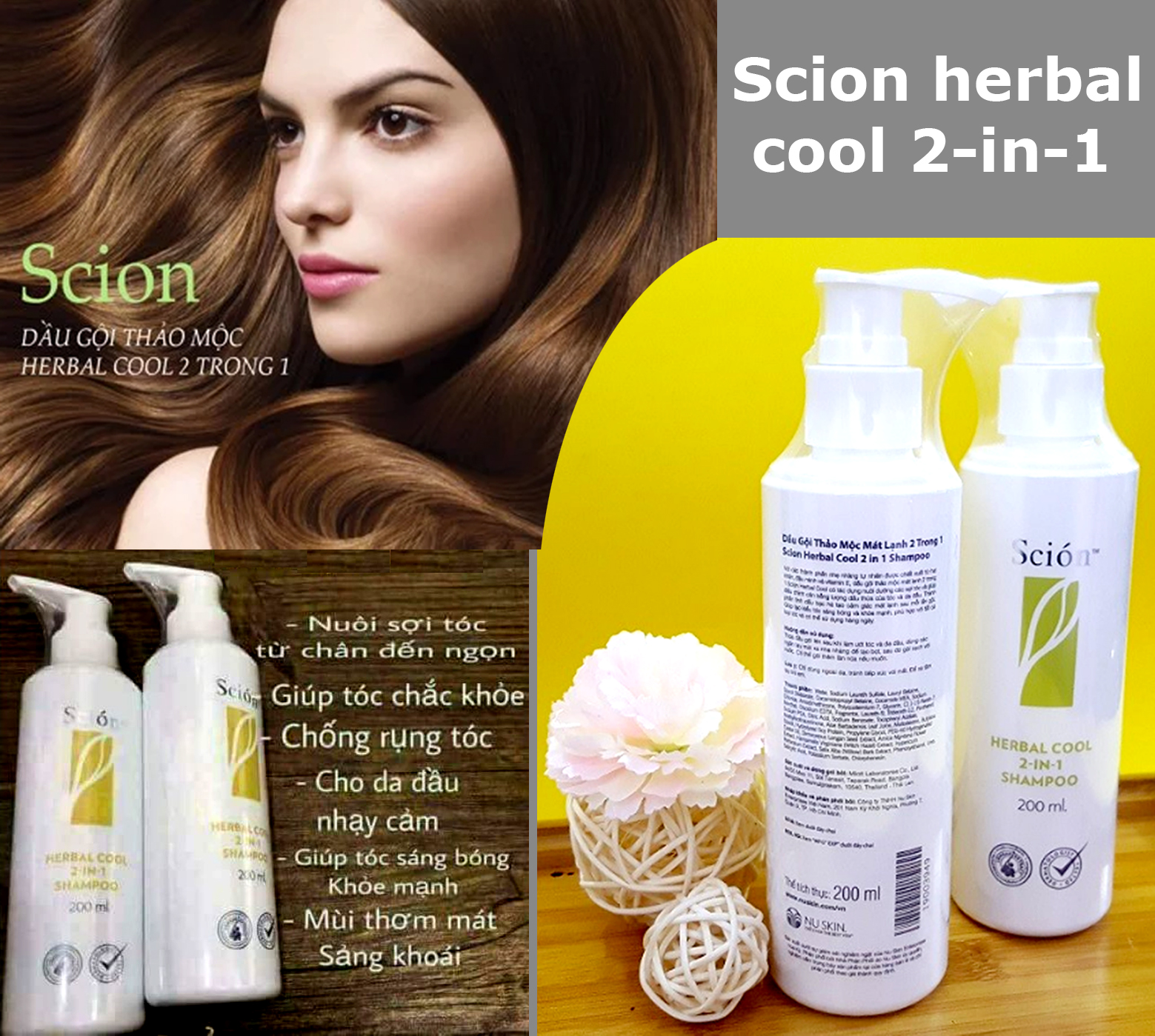 Scion herbal cool 2-in-1 không chỉ mang đến cho bạn mái tóc sạch và thơm mát, mà còn nuôi dưỡng từ bên trong. Sản phẩm chứa các thành phần thiên nhiên giúp tóc mọc khỏe mạnh và ngăn ngừa gãy rụng. Đừng bỏ lỡ cơ hội khám phá Scion herbal cool 2-in-1 qua hình ảnh liên quan.