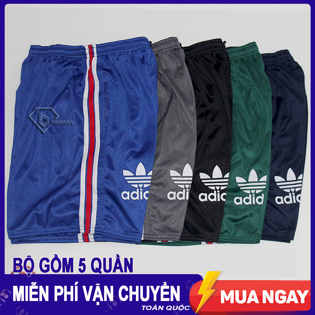[HCM]Combo 2 Quần đùi nam thể thao 3 Line - Có túi