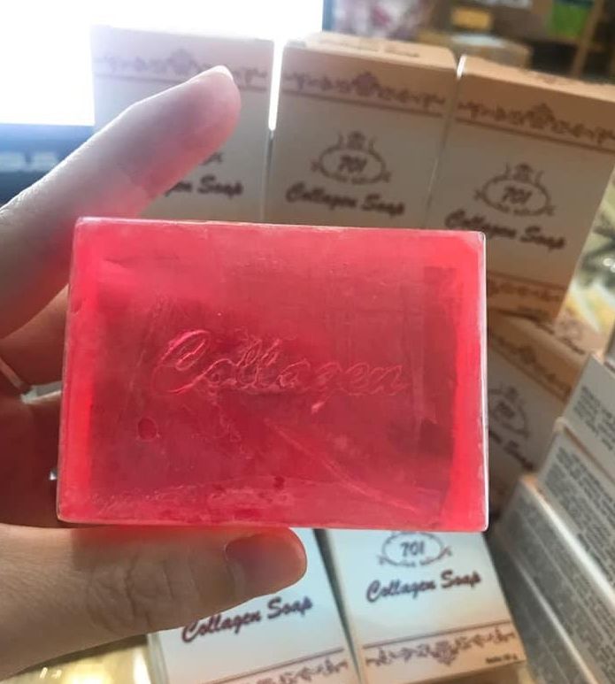Bánh xà phòng colagen plus vit e