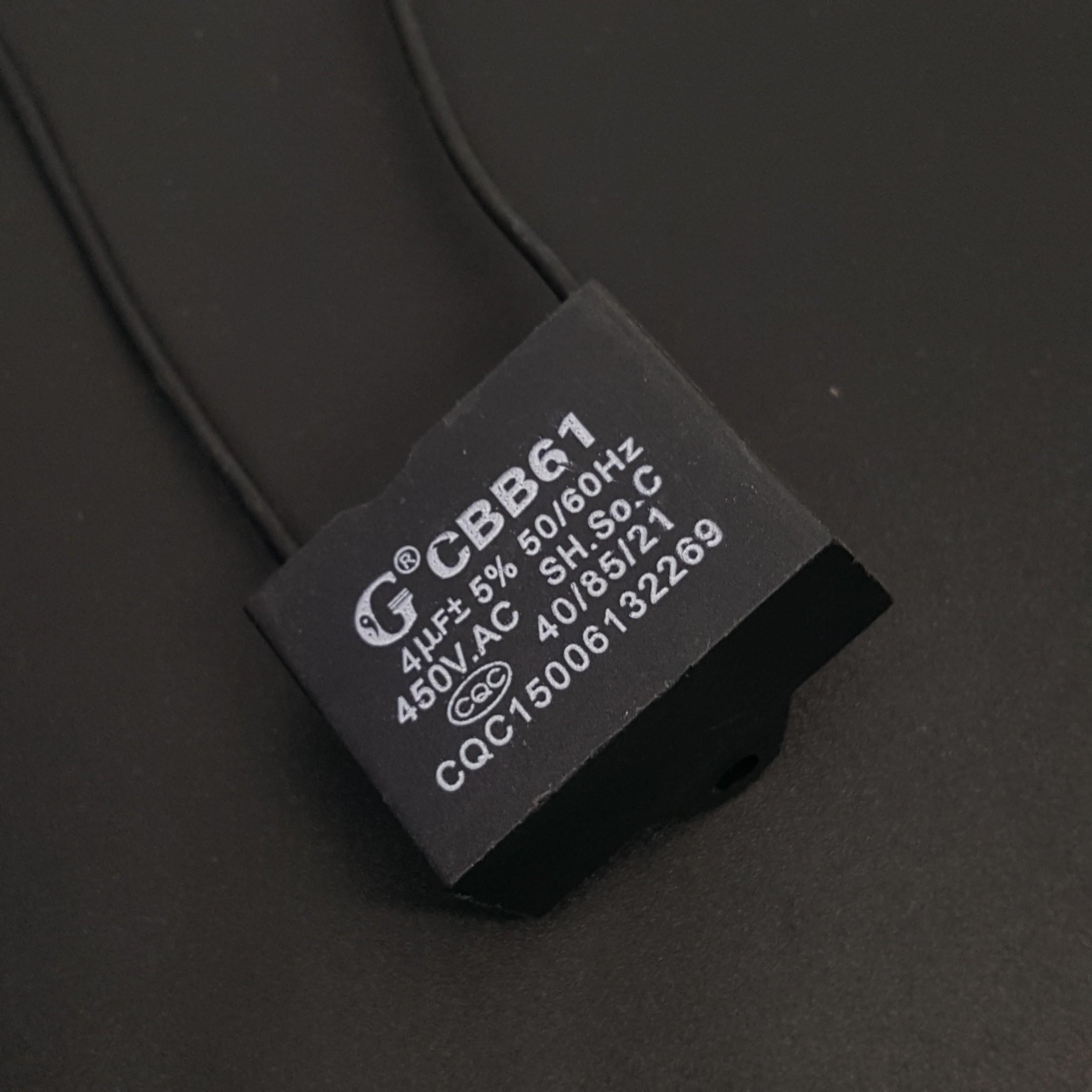 2 con Tụ CBB61 4uF 450V
