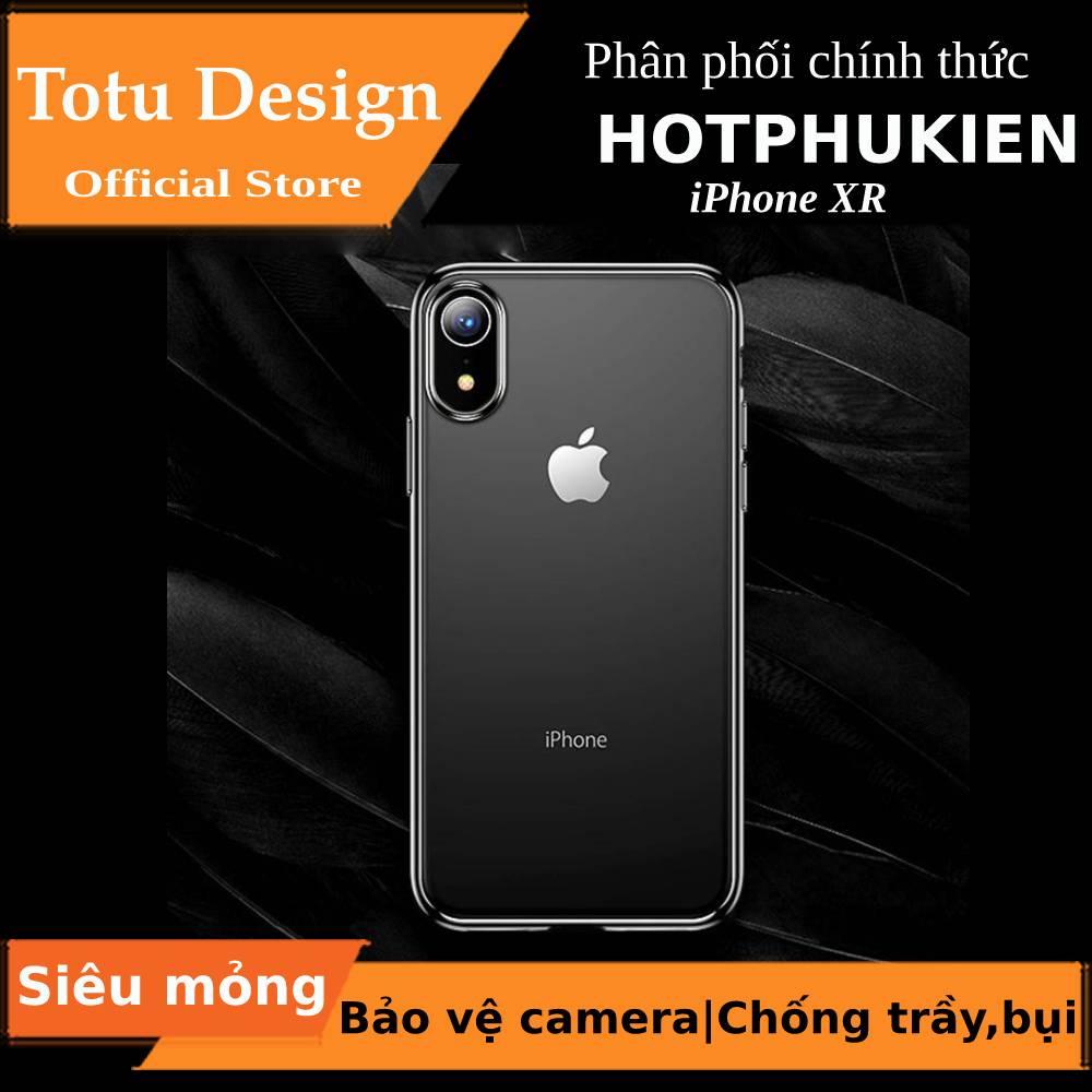[HCM]Ốp lưng chống sốc cho iPhone XR có gờ bảo vệ camera Hiệu Totu Fairy Series (Viền bảo vệ camera chống trầy xước chống ố vàng tản nhiệt tốt) - phân phối bởi HotPhuKien