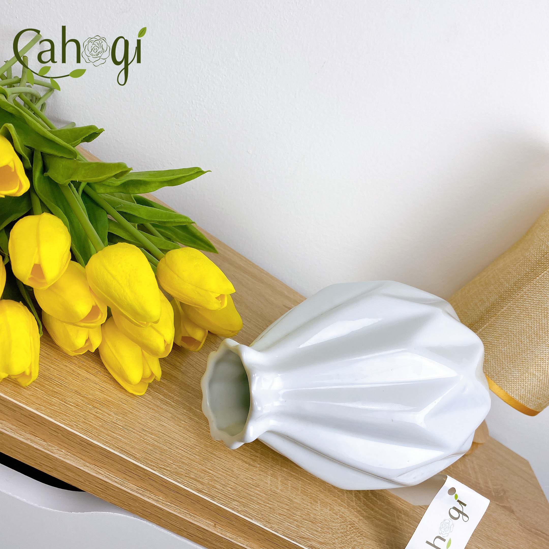 Bình Sứ Lọ Hoa Trám Qủa Dứa