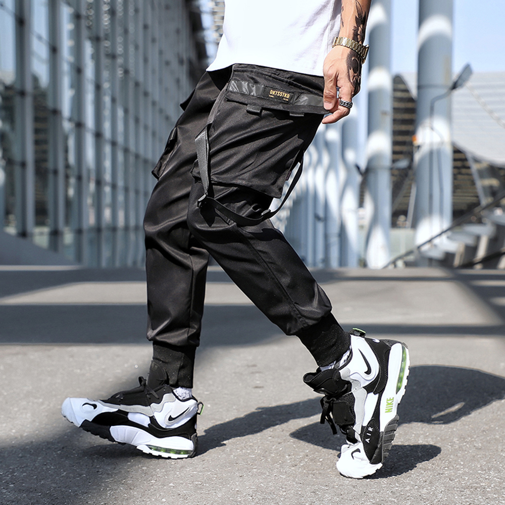 Quần Jogger Nam Túi Hộp Chữ Phối Dây Bo Gấu Chất Kaki Trơn Cao Cấp Thời Trang FASHION4MENHCM JOGGER NAM 9000025C2