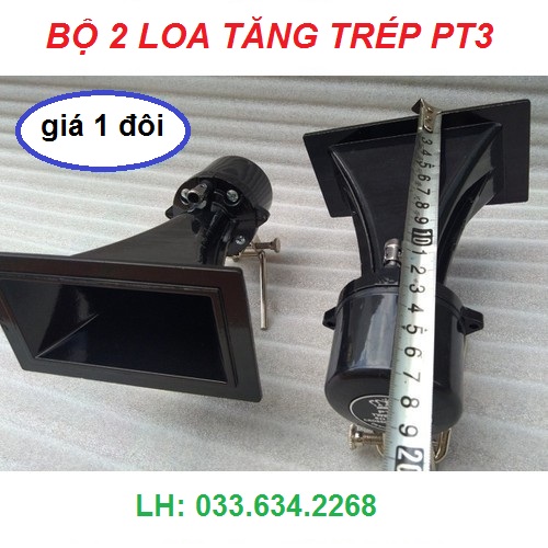 Loa treble rời - loa tăng trép pt3 đen cao cấp - giá 1 đôi